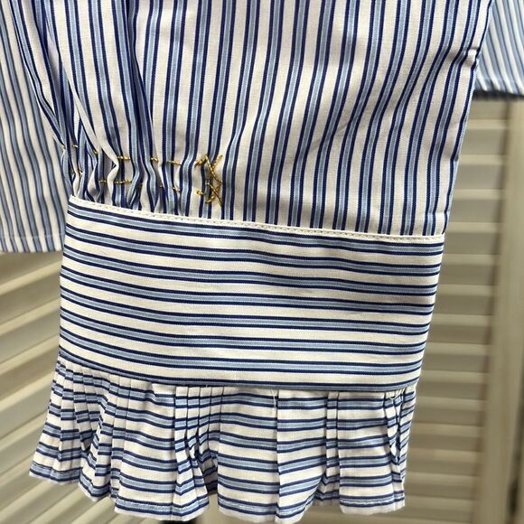 Le Sarte Pettegole Stripe Shirt Blouse 44 / 8 - Picture 6 of 13